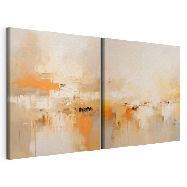 Modulaire canvasprint Landschapsschilderij