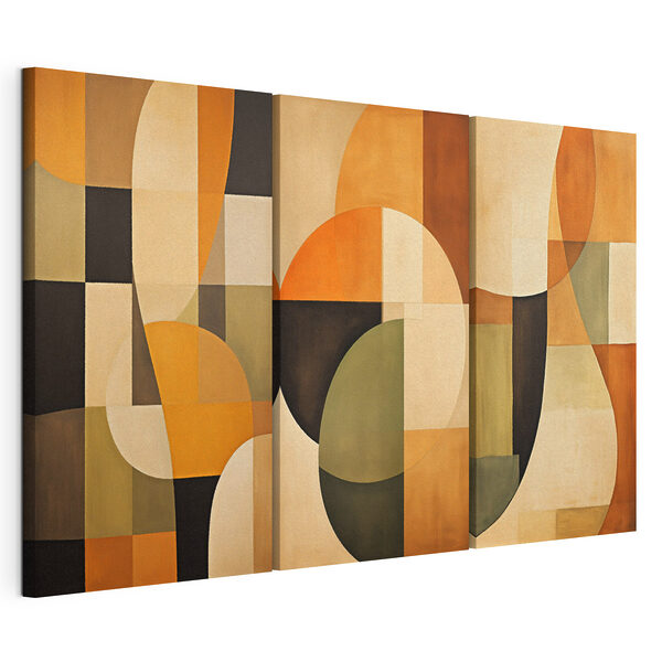Modulaire canvasprint Verzameling kunstwerken