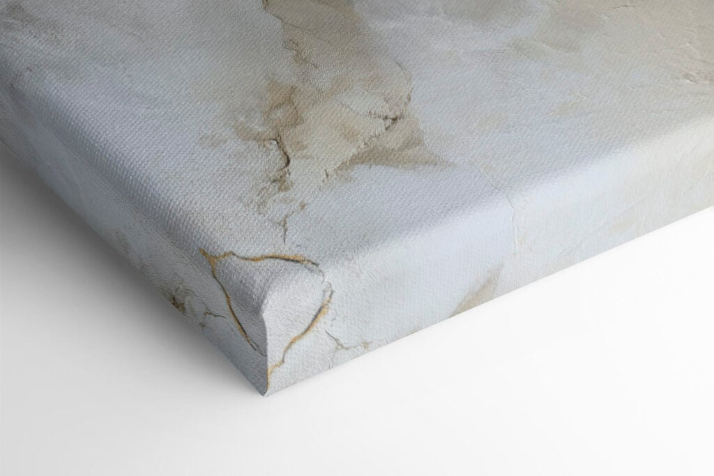 Cracked surfaces in neutral tones