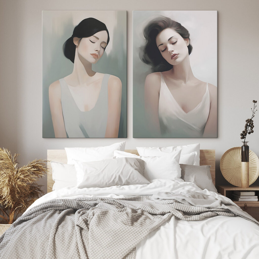 Soft expressions of serene beauty