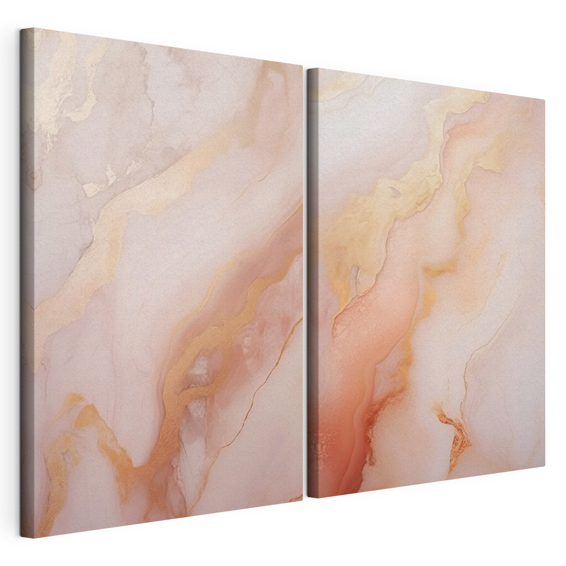 Soft swirls in warm colors