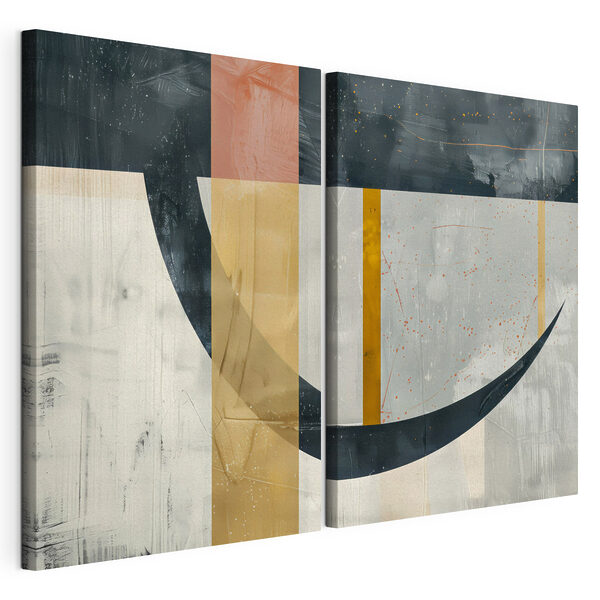 Modulaire canvasprint Twee kunstwerken
