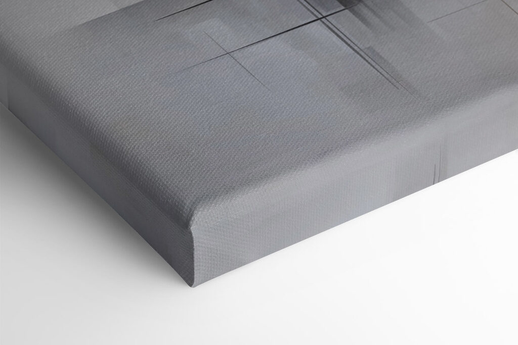 Painting of squares and lines