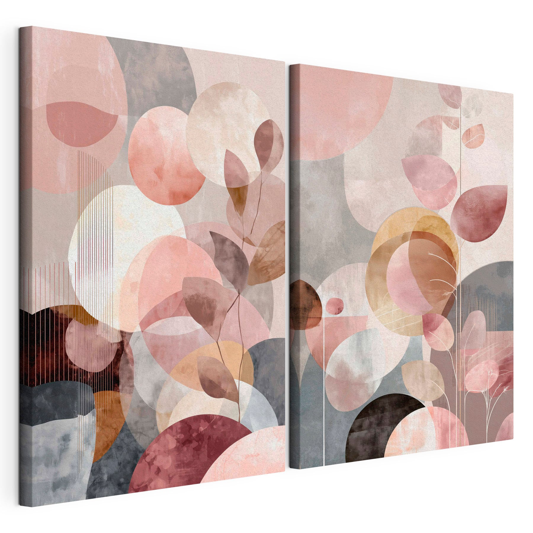 Two screenshots of a painting