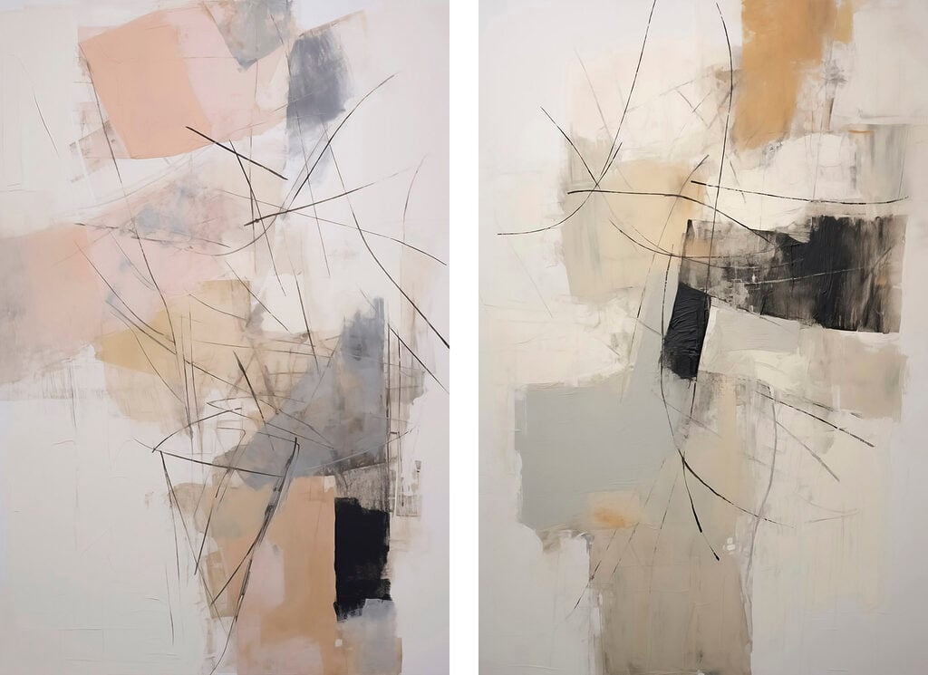 Painting of different colors