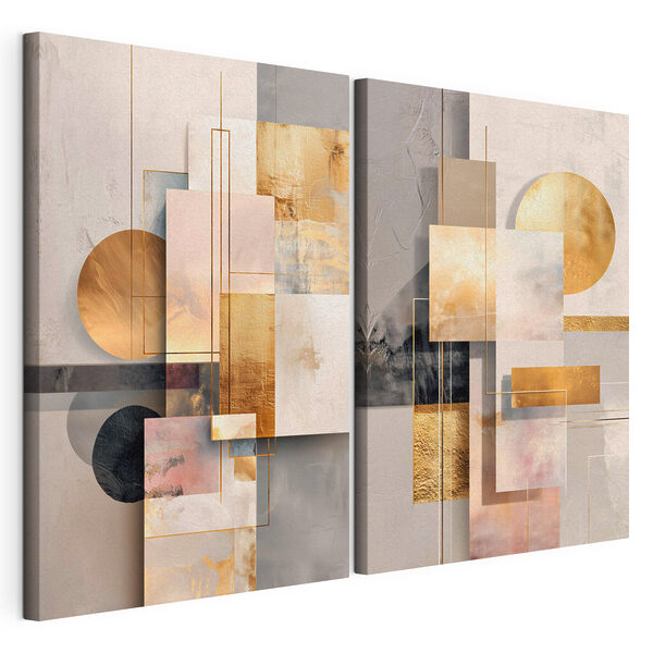 Modulaire canvasprint Kunstcollage