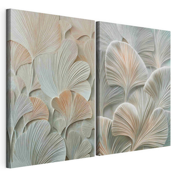 Modulaire canvasprint - Verfijnde patronen uit de natuur