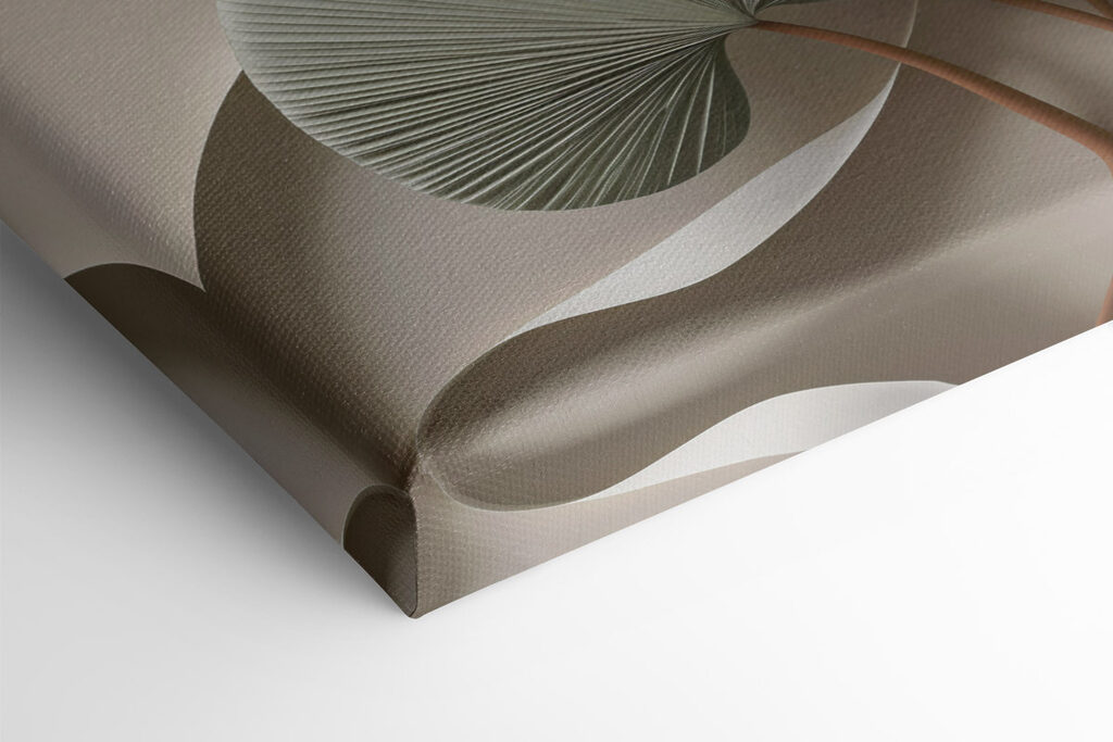 - Elegant paper leaf arrangement display
