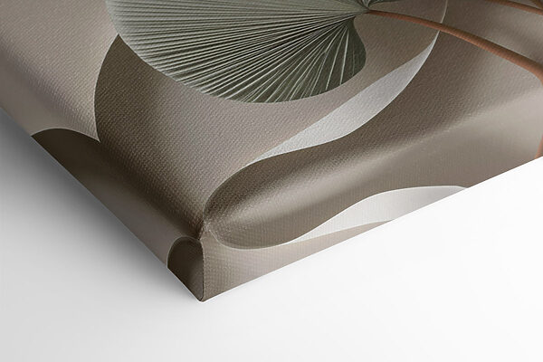 - Elegant paper leaf arrangement display