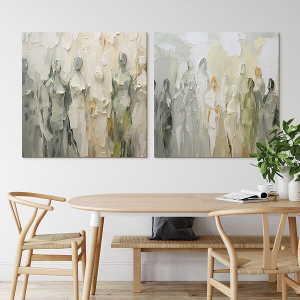 Painting of a group of people