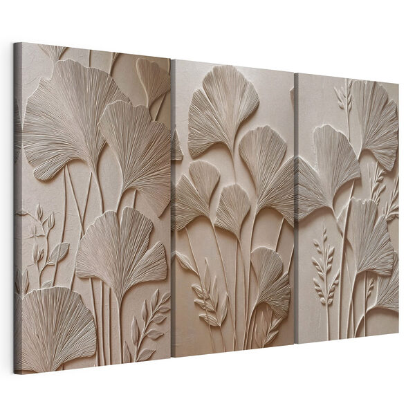 Modulaire canvasprint De schoonheid van de natuur in verfijnde details
