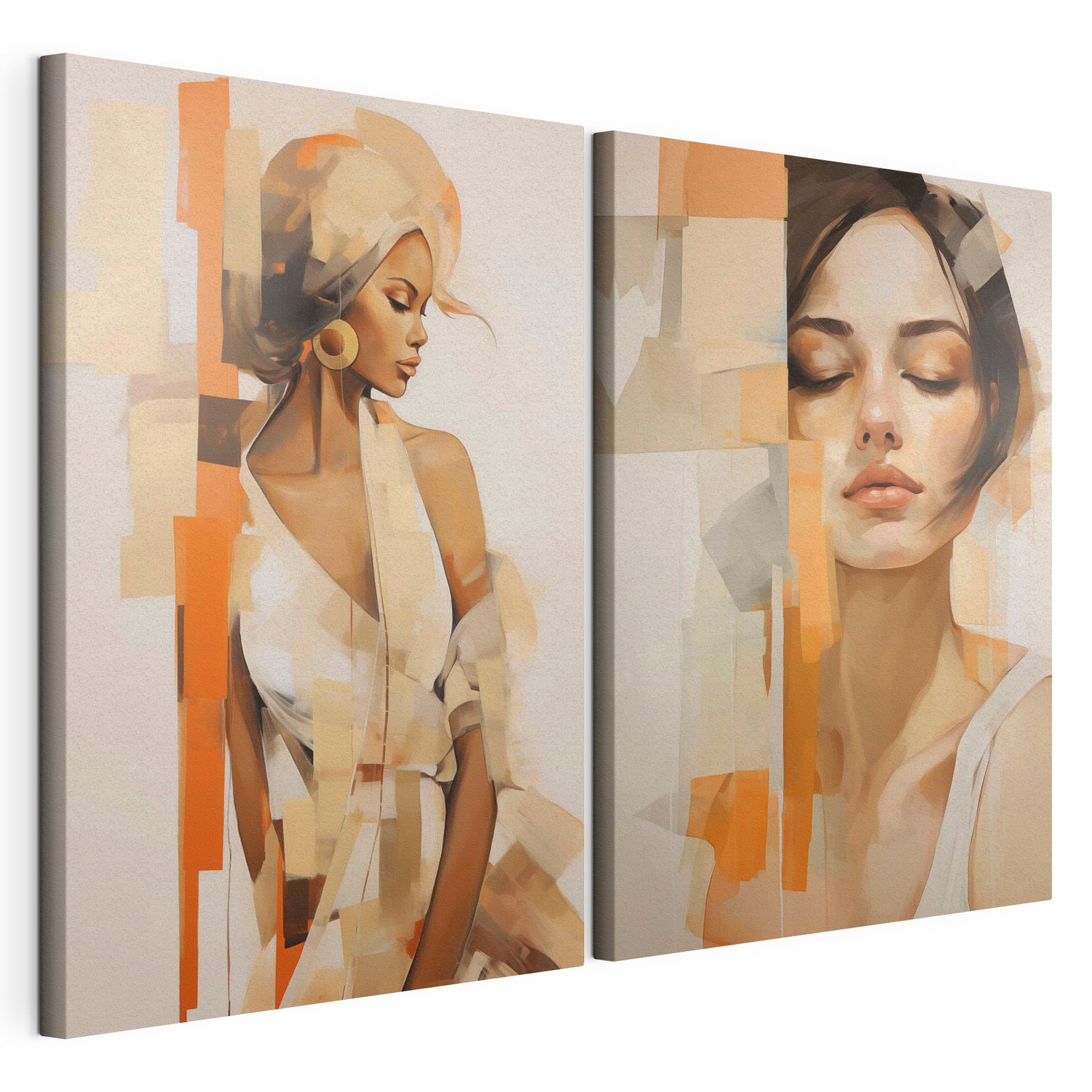 Collage of a woman