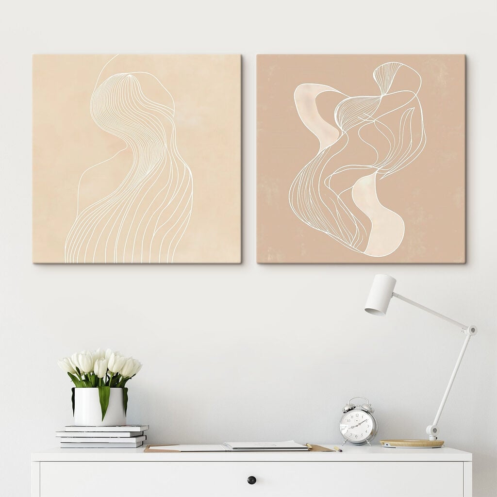 Couple of images of a woman