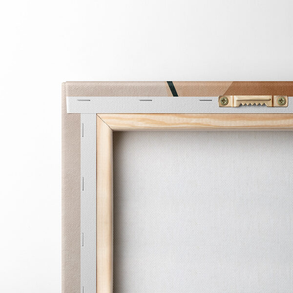 - Abstract profiles in soft hues