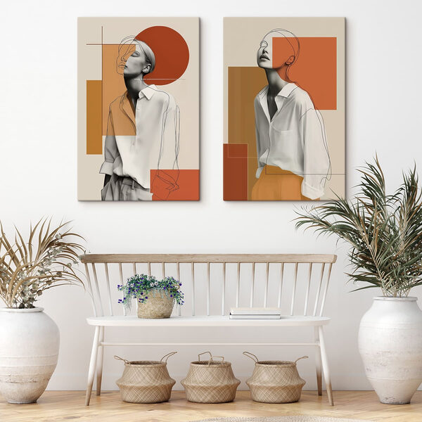 Collage of a woman