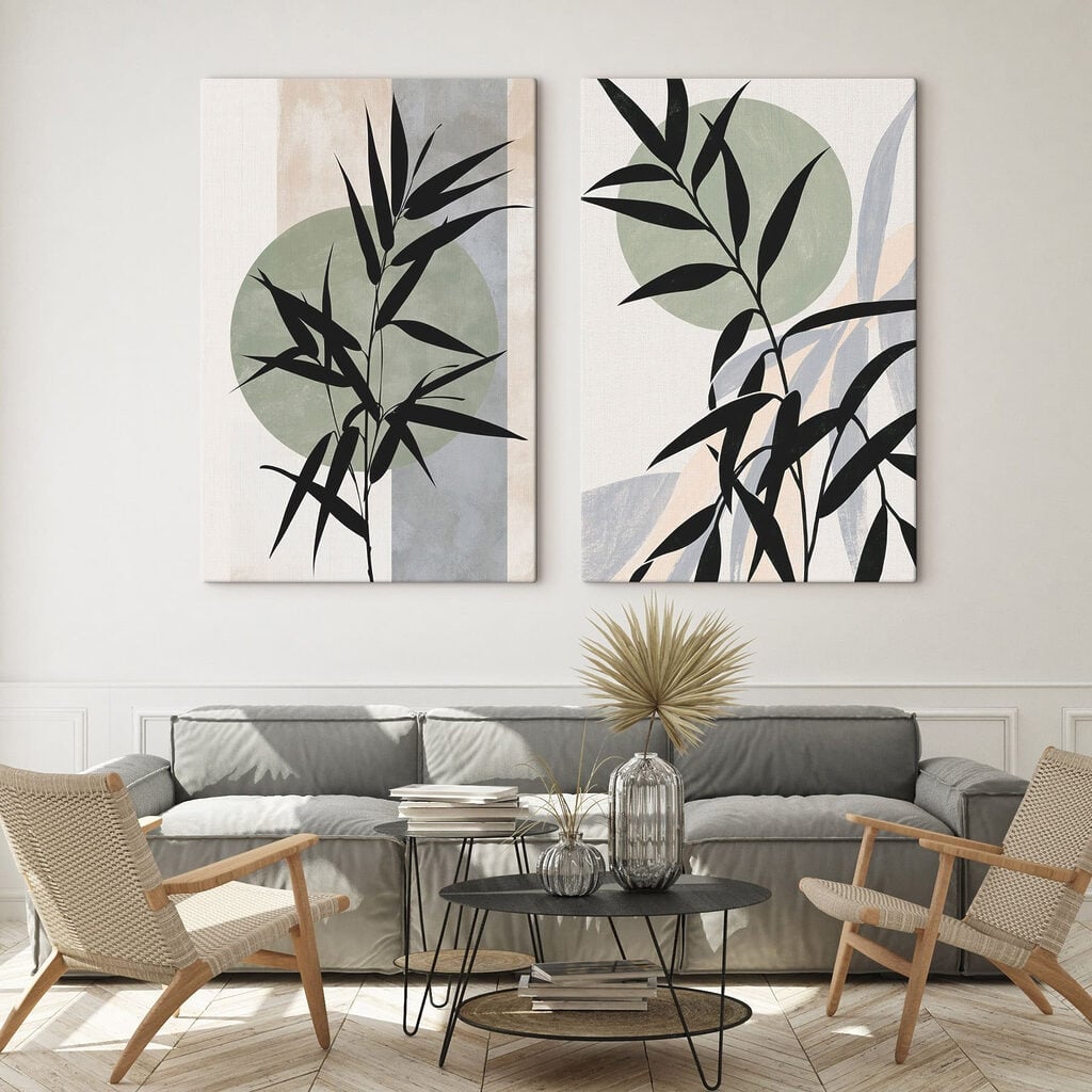Two images of a plant