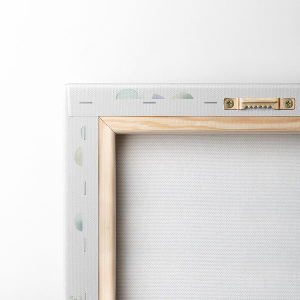 Delicate greenery in soft hues