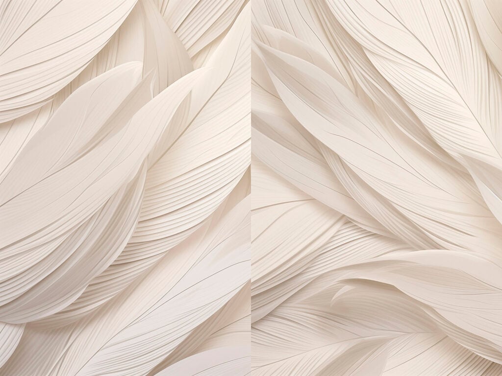 Gentle waves of soft elegance