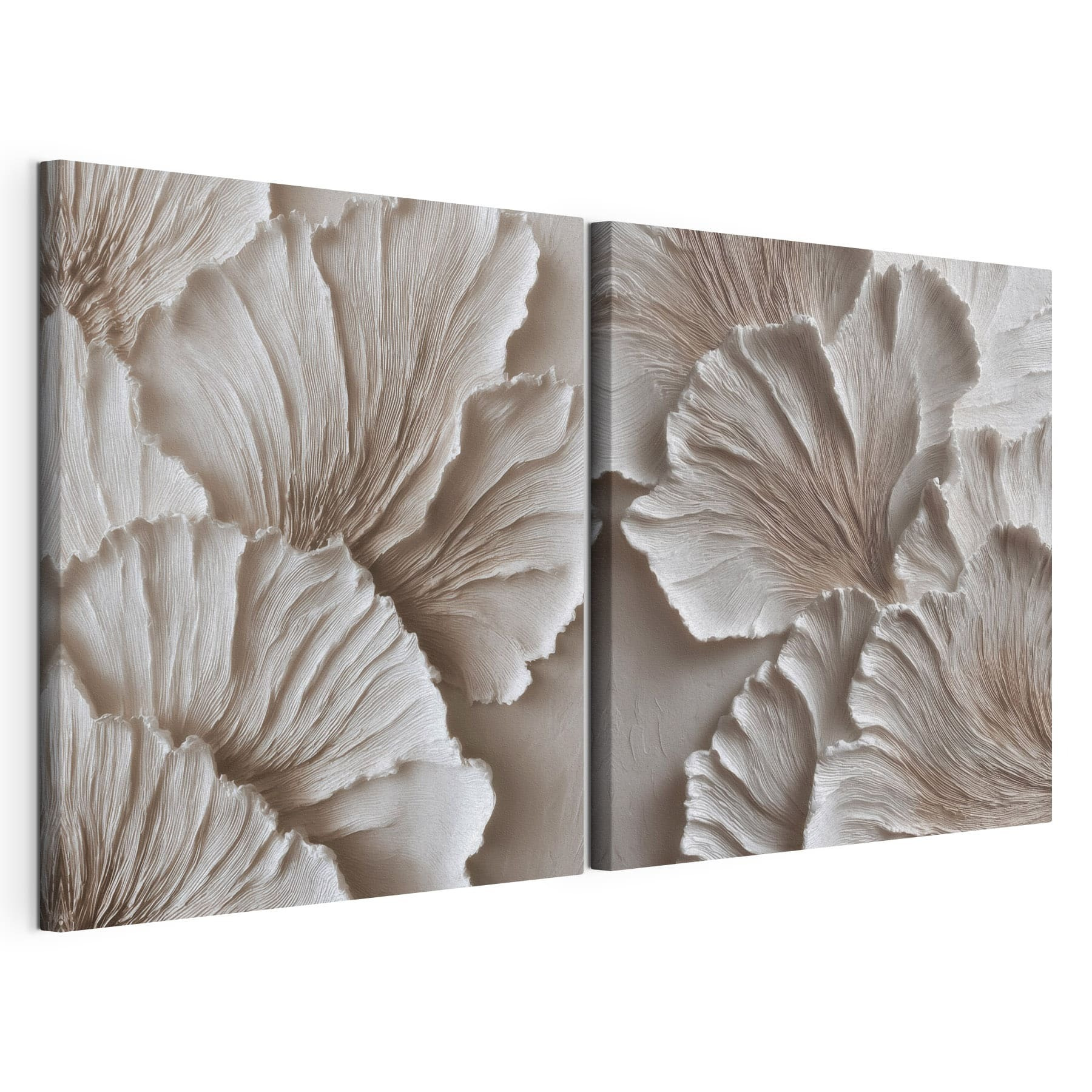 - Elegant forms in soft hues