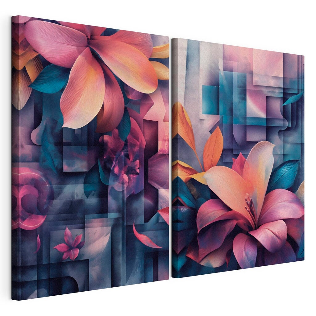 Collage of flowers