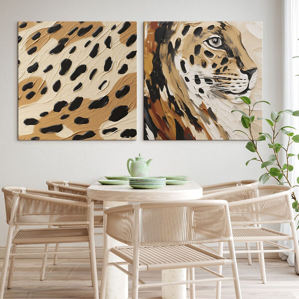 Captivating feline patterns in art