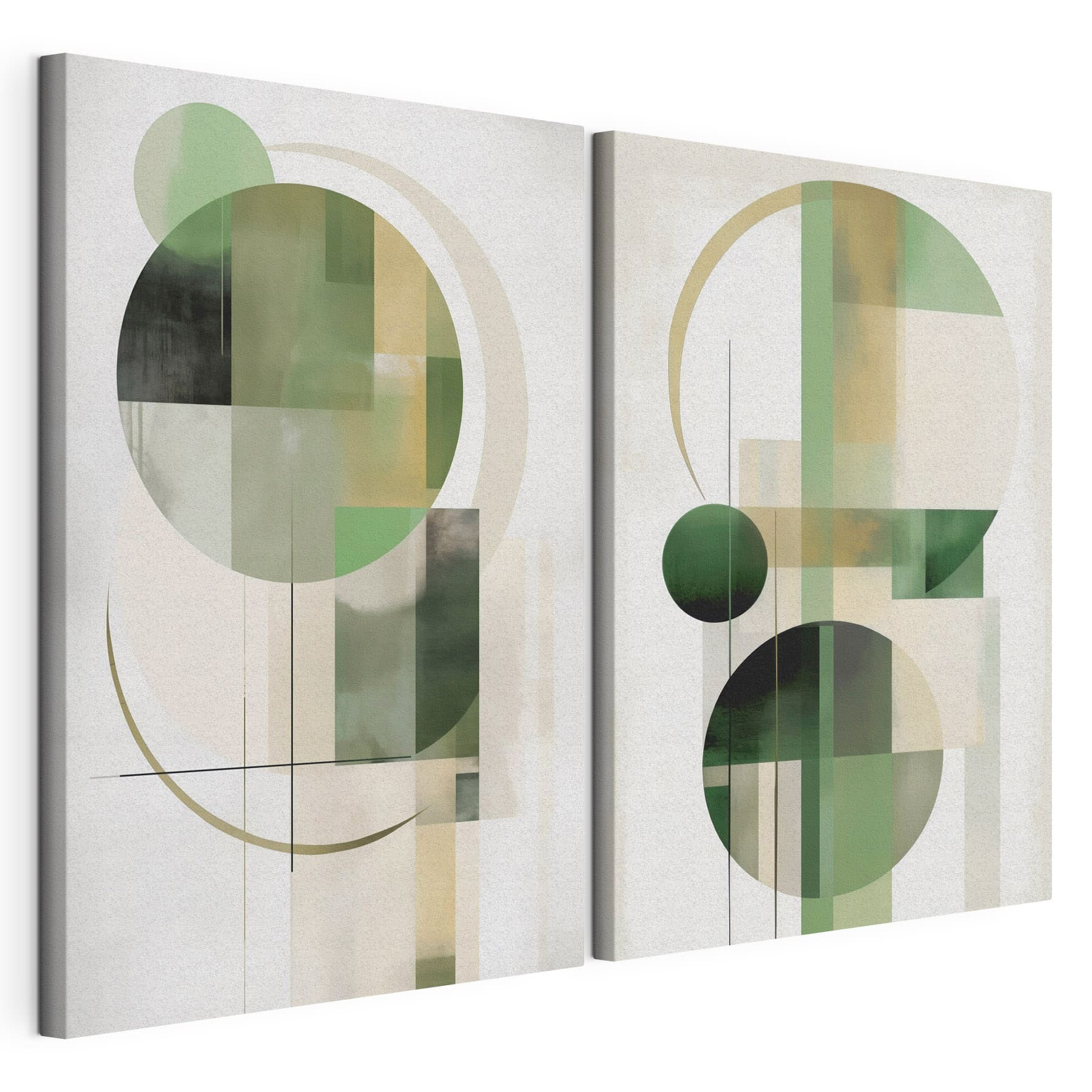 Pair of art pieces