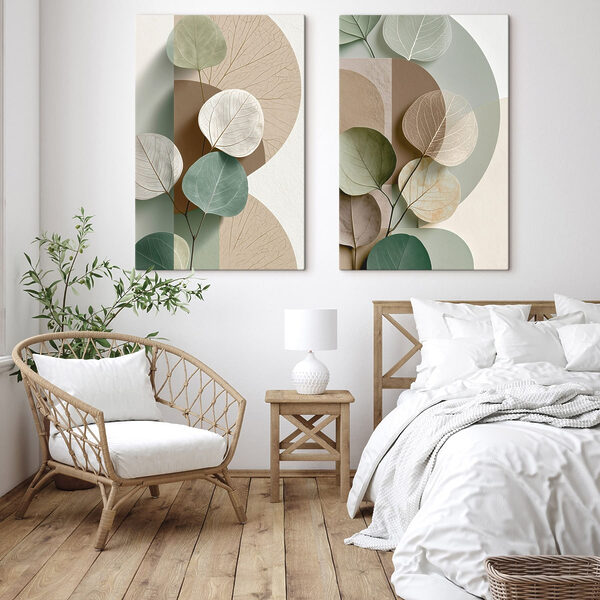Collage of leaves