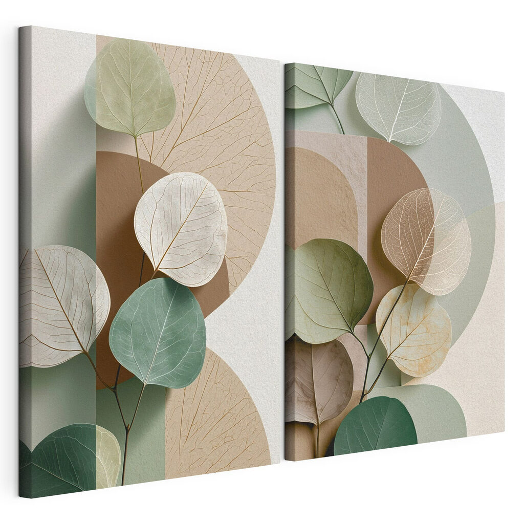 Collage of leaves