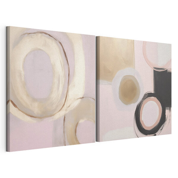 Painting of circles and circles