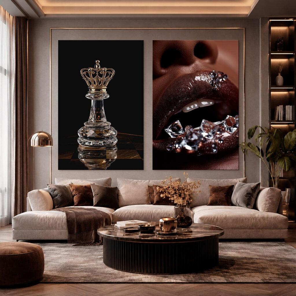Luscious lips with captivating elements