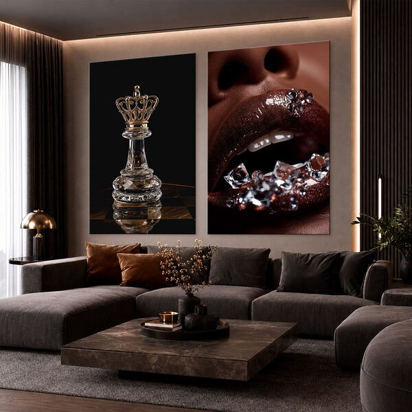 Luscious lips with captivating elements