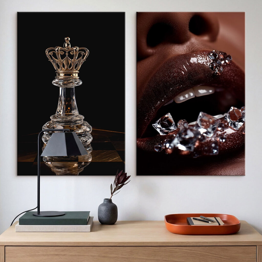 Luscious lips with captivating elements
