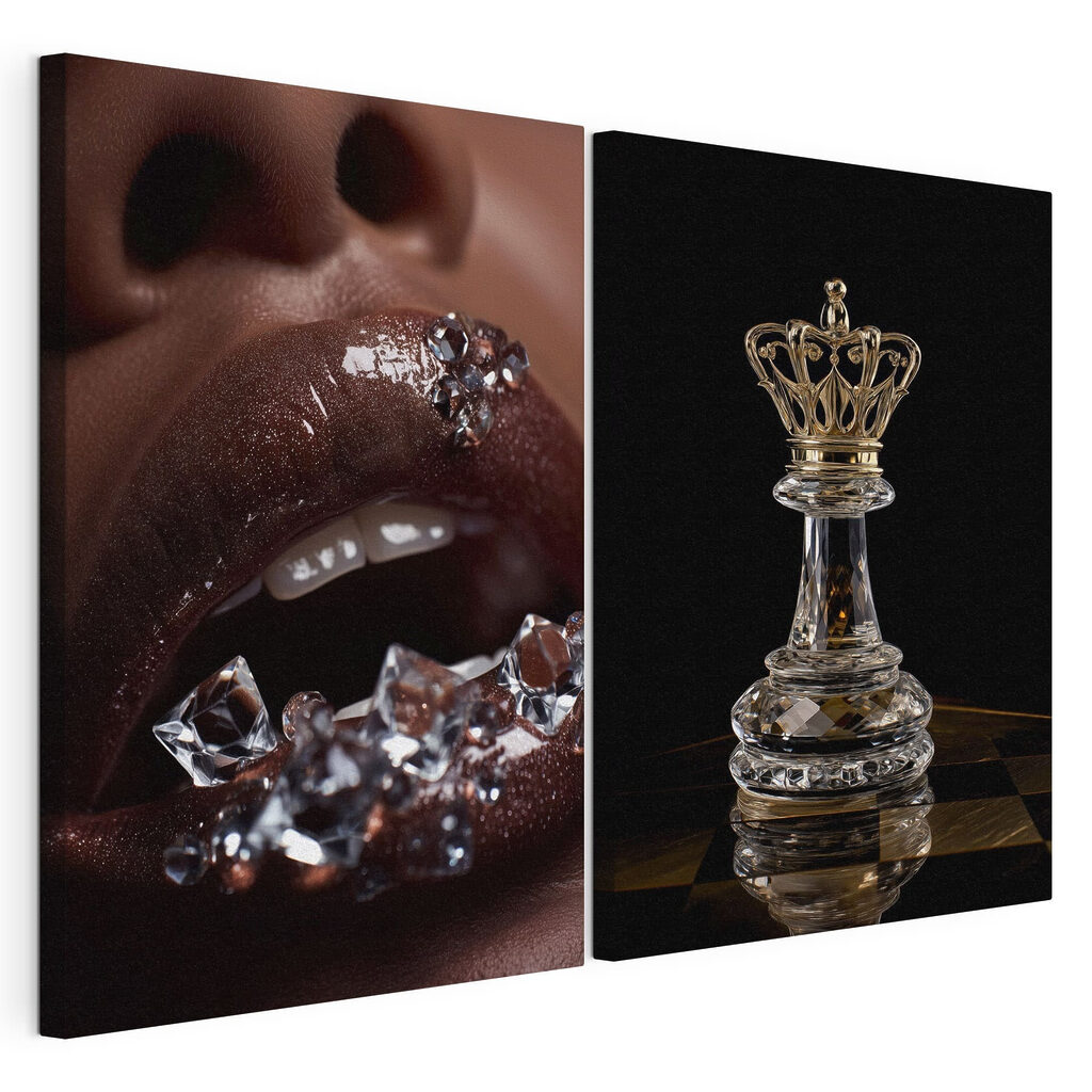 Luscious lips with captivating elements