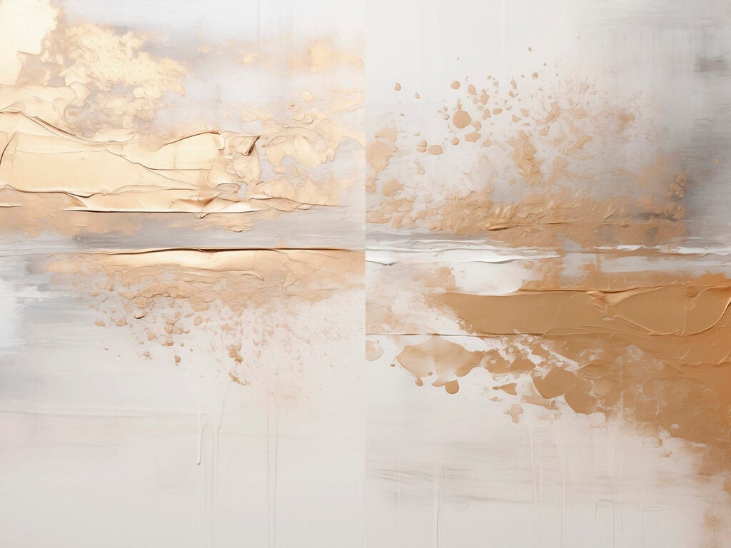 Delicate swirls of soft hues