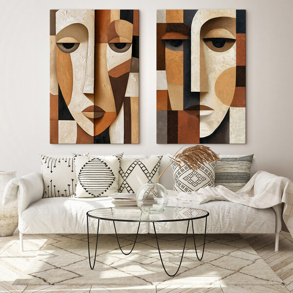 Collage of faces