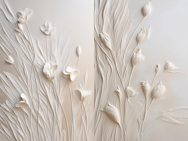 Elegant floral design in soft hues