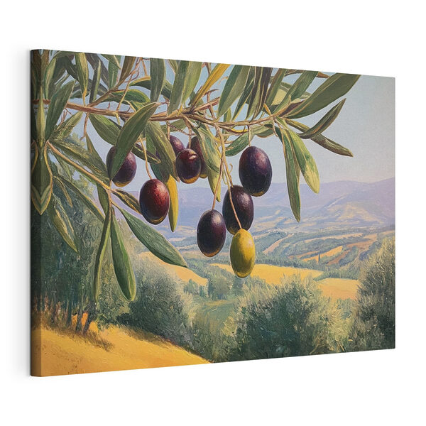 Painting of a tree with fruits