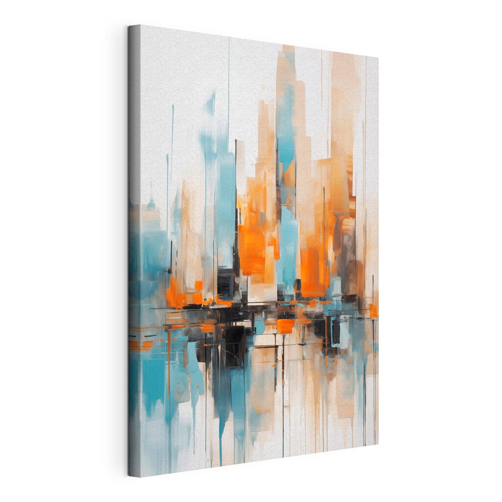 Painting of a city