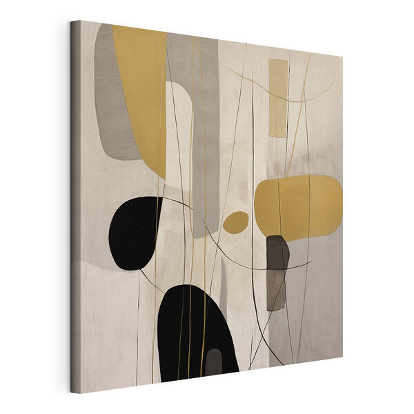Painting of different shapes and colors