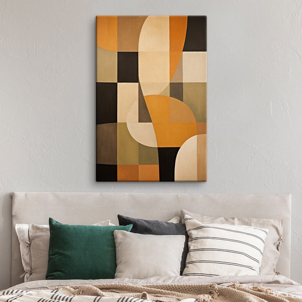 Colorful art piece with different colors