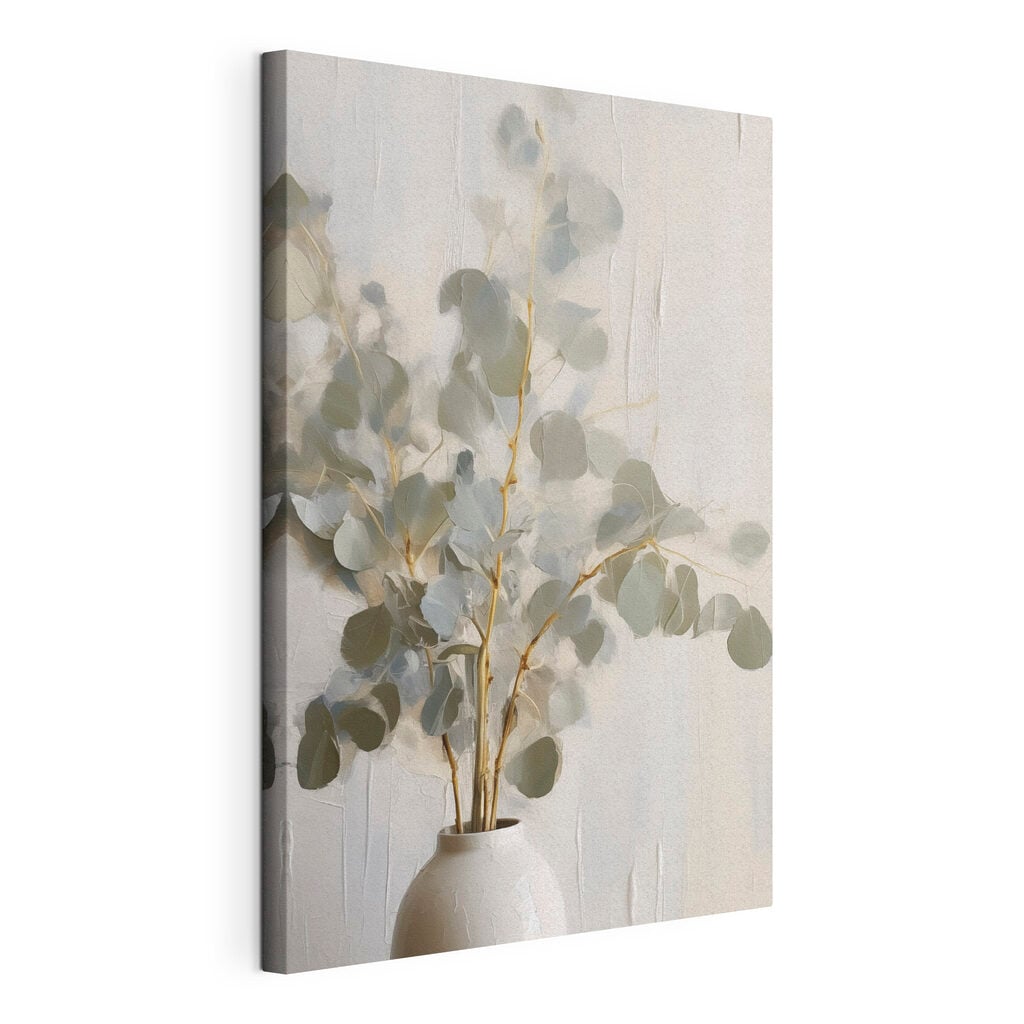 Plant with leaves on it