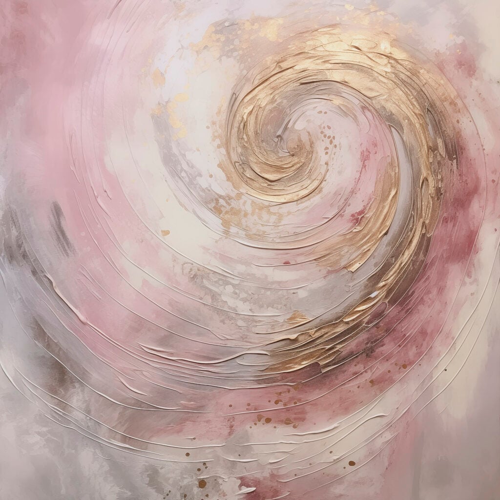 Painting of a swirl