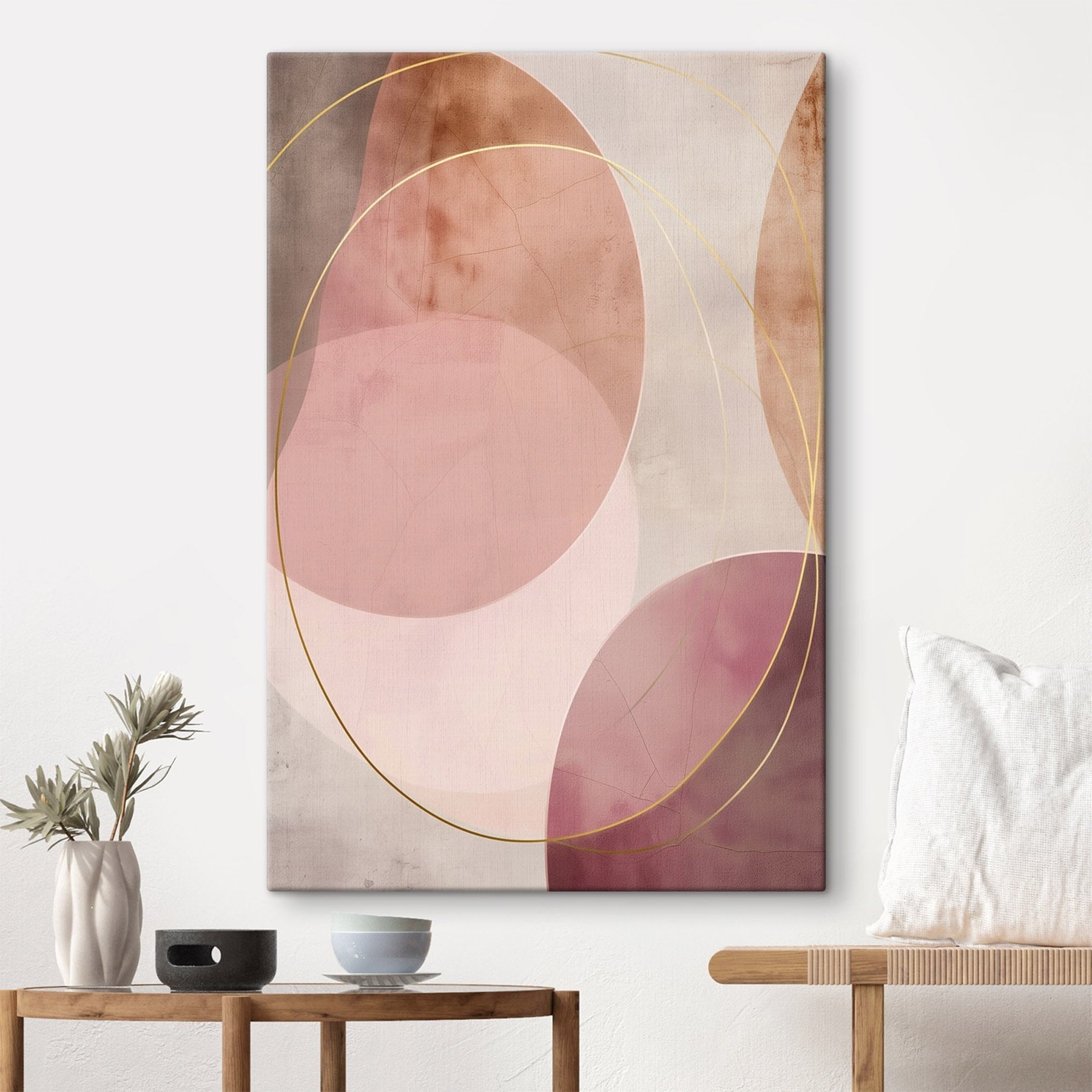Soft hues and gentle curves unite
