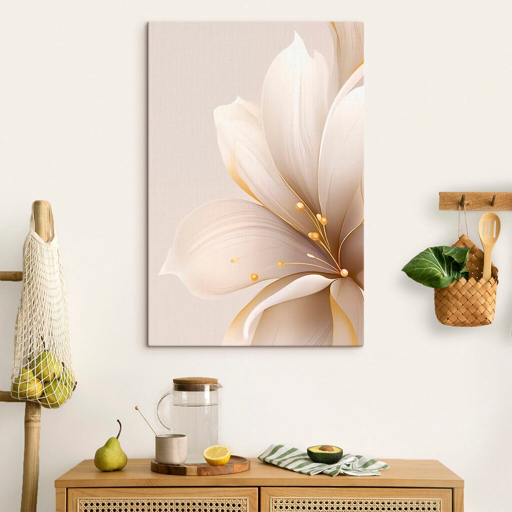 Delicate petals in soft hues