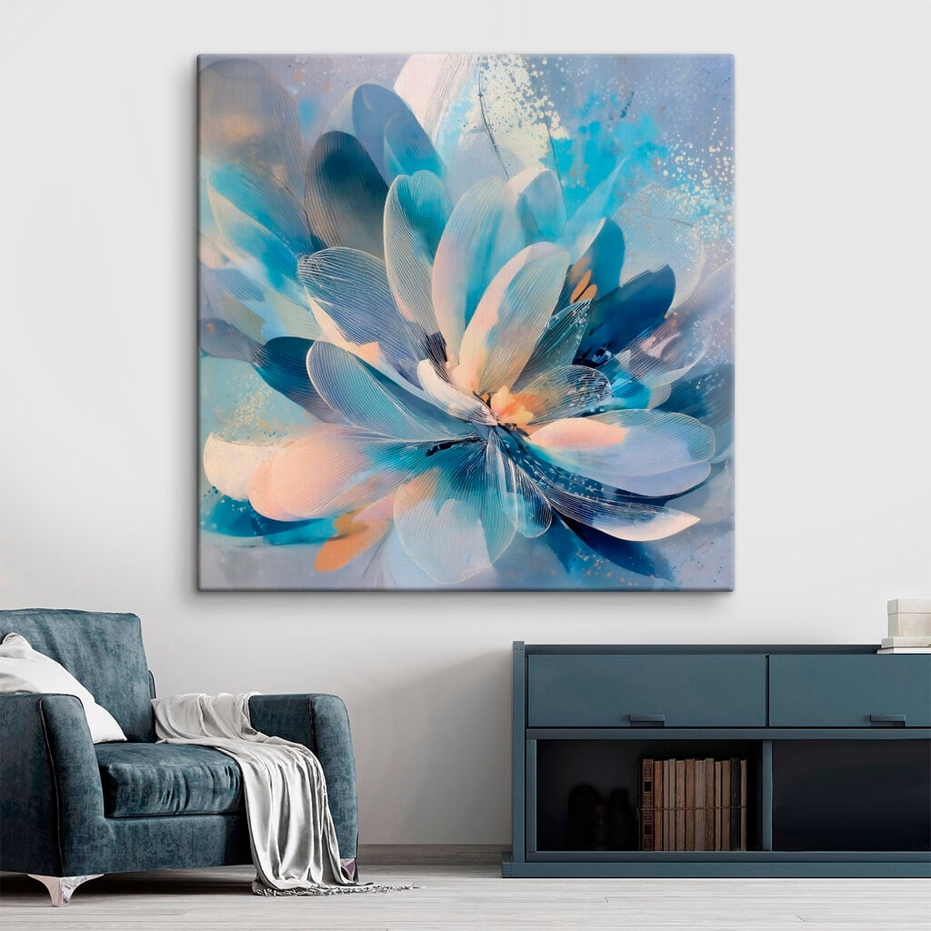 Vibrant petals in soothing colors