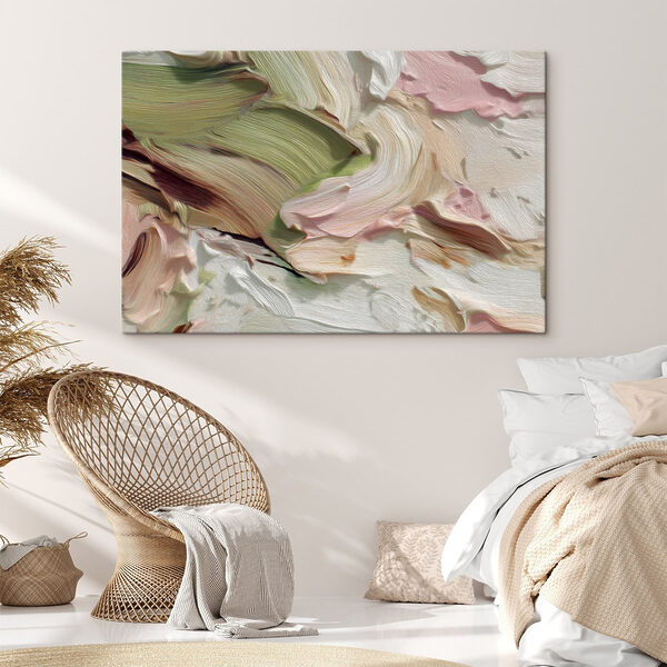 Soft, flowing patterns in pastel hues