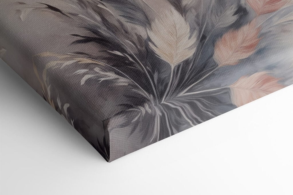 Painting of feathers