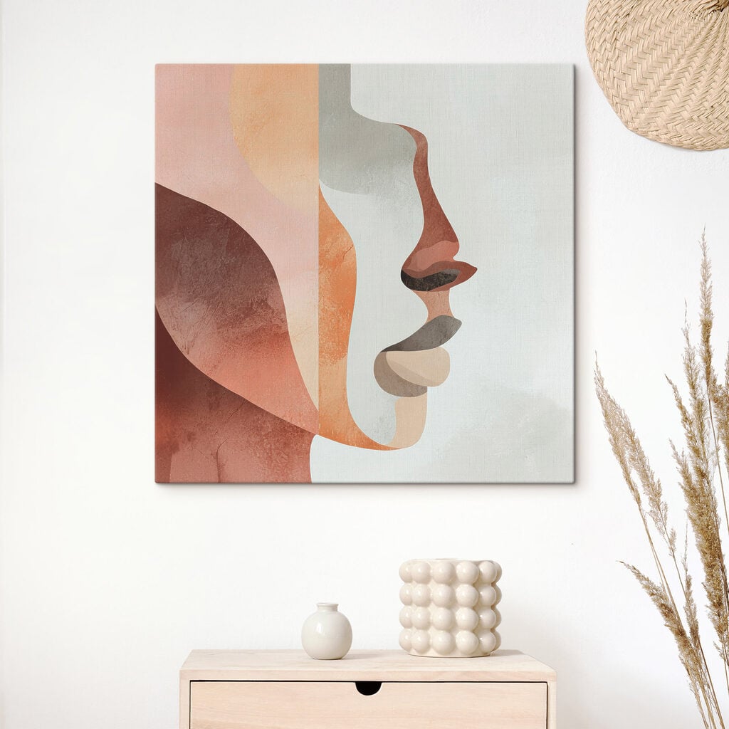 Profile of a woman