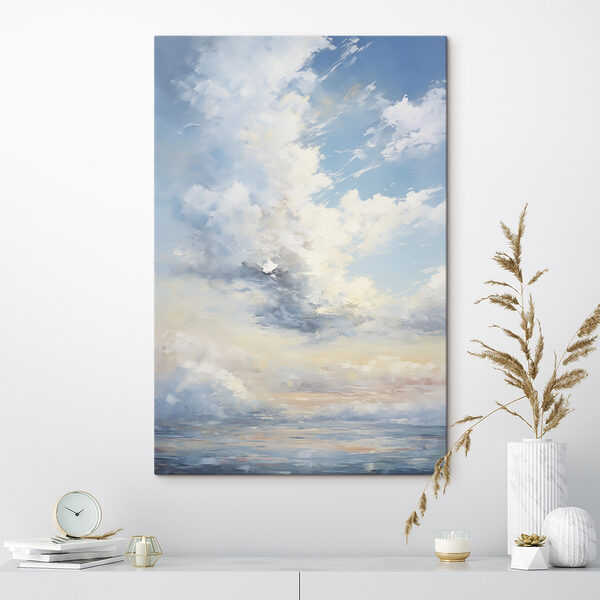 Blue sky with clouds