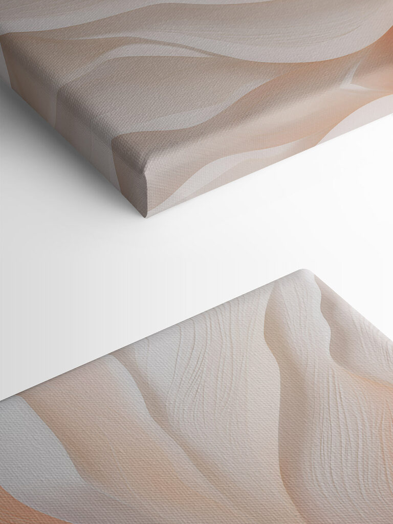 Soft curves in delicate shades